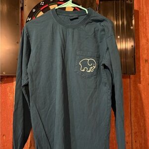 Ivory Ella Teal Long Sleeve Tee